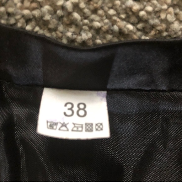 Pencil striped skirt size M (38) Classic Workwear party colorblock straight - Picture 7 of 7